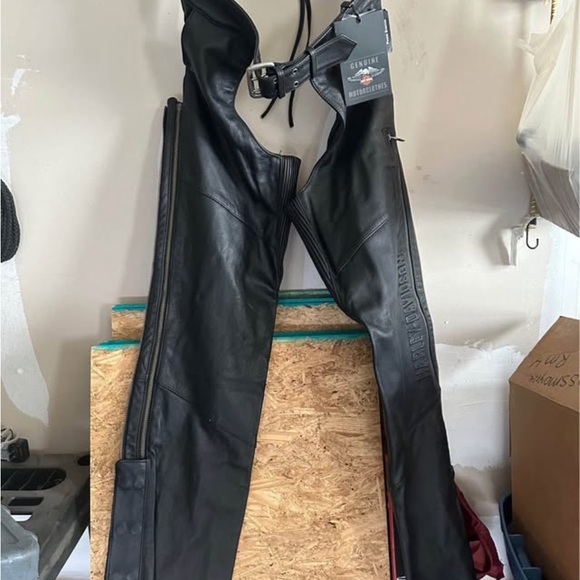 Harley-Davidson Other - Harley-Davidson Black Leather Chaps